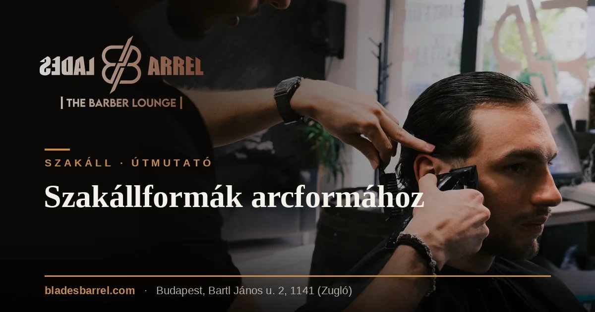Szakállformák arcformához – Blades & Barrel